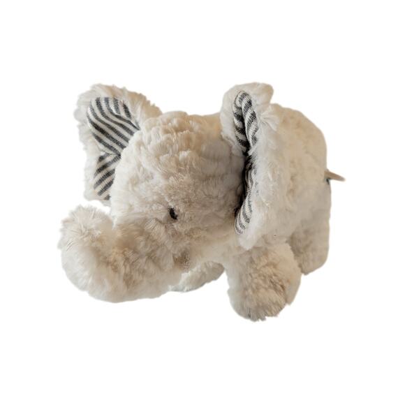 Mary Meyer Cream Elephant Plush Wind-Up Musical 9" Stuffed Animal Toy Plushy - Picture 8 of 10